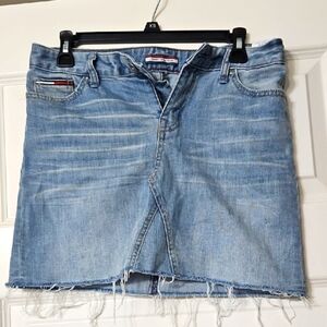 Tommy Hilfiger Blue Mini Pencil Skirt Casual